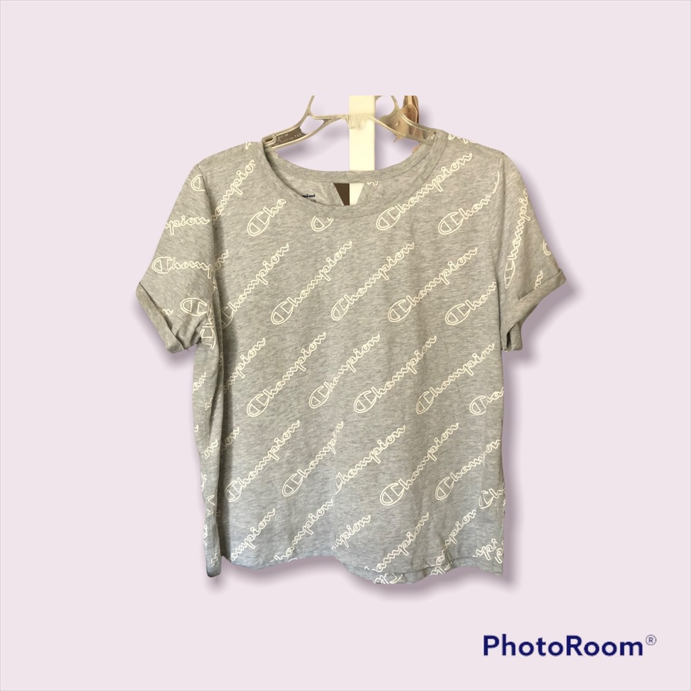 Champion Gray‎  Women’s  Crop Top Sz L - Picture 7 of 7